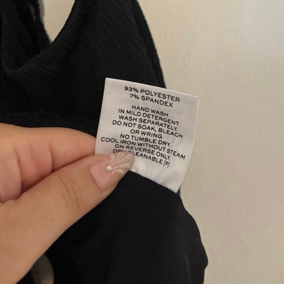 NWT RUMER Willow Cut Out Maxi Dress In Black Size Small - Picture 7 of 10